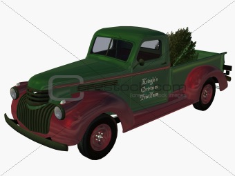1941 Pickup Truck-Christmas Tree Farm