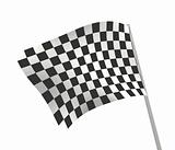 Sports background - abstract checkered flag