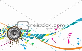 abstract Music theme