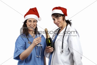 Female doctors party