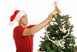 Decorating Christmas Tree - Treetop Angel