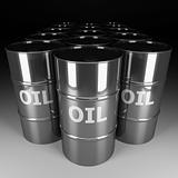 chrome oil barrel