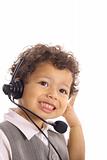 shot of a happy toddler customer service