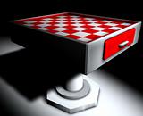 3d Chess table