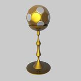 gold soccer cup