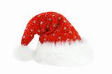 Santa's hat isolated on white