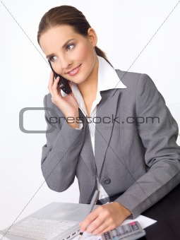 Cute Business Woman