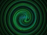 green black spiral