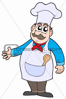 Chef with spoon