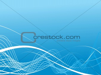Abstract lines. Vector illustration