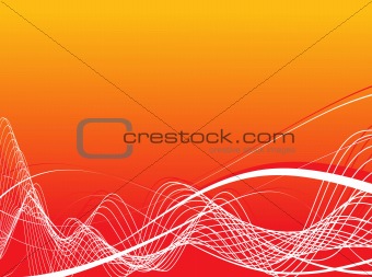 Abstract lines. Vector illustration