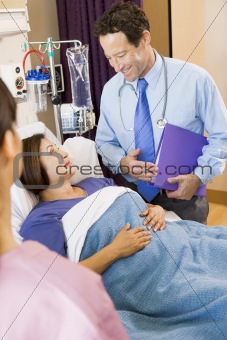 Doctor Talking To His Patient