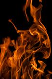 Abstract Macro of Flames Background