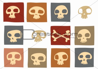 funny skulls 