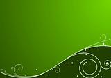Green Christmas background
