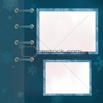 Abstract background with flakes