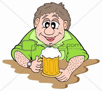 Beer drinker