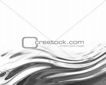 Flowing chrome or metallic background 