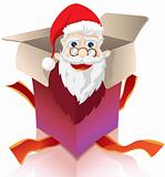 Santa clous box