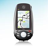 GPS Handheld Device Icone