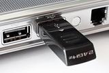 USB Ports and Mouse Receiver