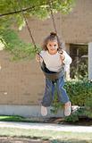 Little Girl Swinging