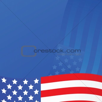 United States background 