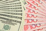 Fanned US dollar and China yuan