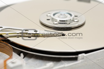 Hard disk drive detail