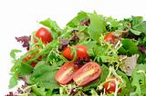 Green salad and tomatoes