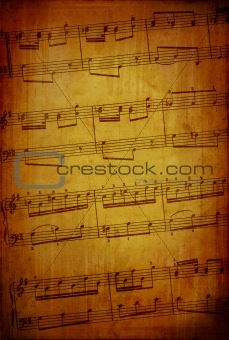 Abstract grungy music theme