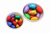 Two Bowls of Easter Eggs