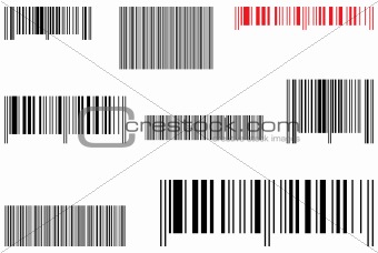 Samples selling barcode.
