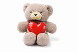 Teddy Bear with Love Heart