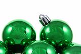 Green Holiday Baubles
