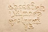 Sand Alphabet
