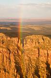 Rainbow at the grand canyon