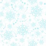 Seamless snowflakes, winter wallpaper