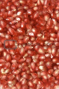 Seeds from pomegranate