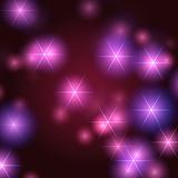 stars background in violet