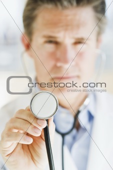 doctor with stethescope