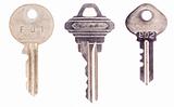 Three house keys