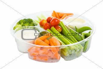 Veggies and Dip with Path