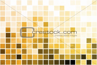 Orange Cubic Professional Abstract Background