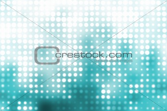 Blue and White Trendy Orbs Abstract Background