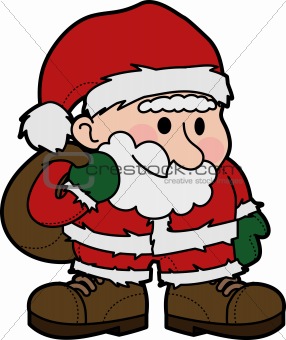 Illustration of Santa Claus