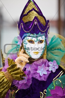 Colorful Venetian Costume