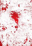 blood splatter wall