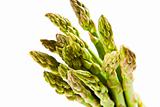 Bunch of asparagus tips