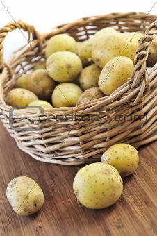 Row potatoes